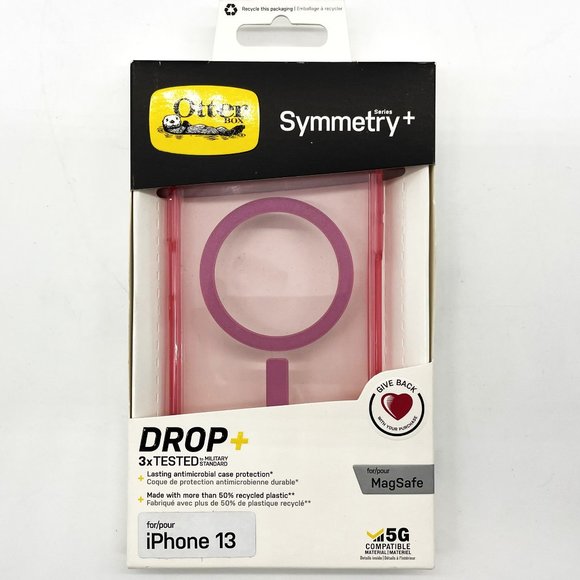 OtterBox Accessories - OtterBox Symmetry Series Pink Translucent Mag Safe iPhone 13/13 Pro Phone Case